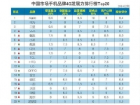 中國(guó)4G發(fā)展榜：蘋(píng)果守擂，vivo將秒三星