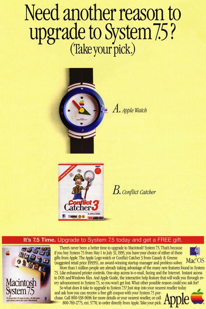 20年前蘋果就有Apple Watch，長(zhǎng)這樣…