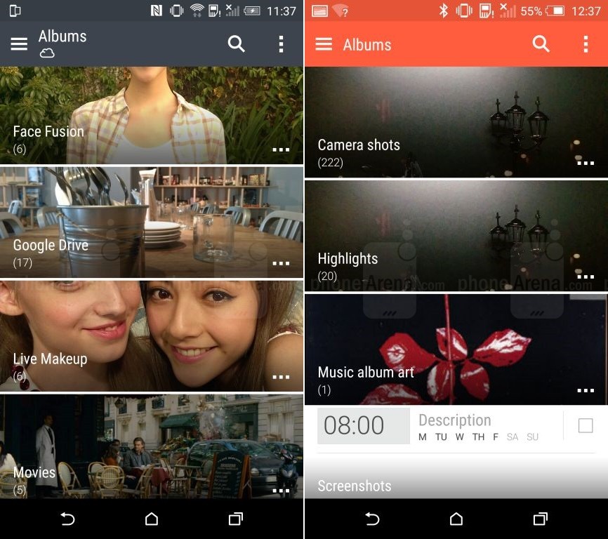 忽略四下巴，看看HTC One M9界面如何