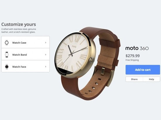 價(jià)格良心，Moto 360頂級版也就1800元