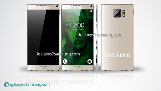 無邊框設計！三星Galaxy S7概念機曝光