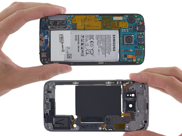 Galaxy S6 Edge拆解:膠水用太多 維修難