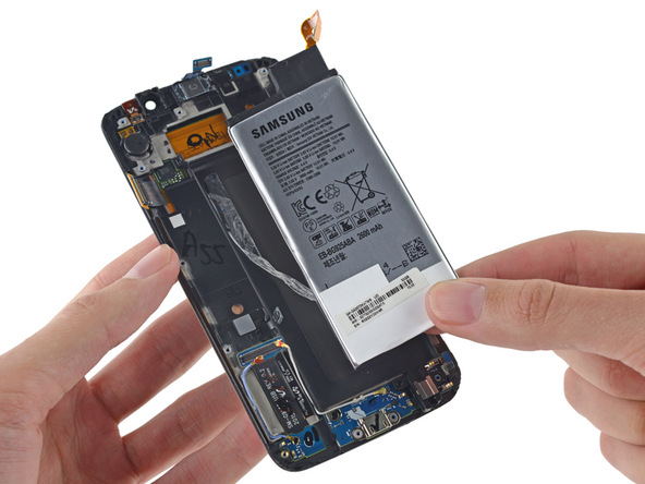 Galaxy S6 Edge拆解:膠水用太多 維修難