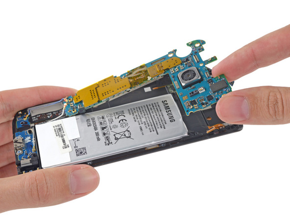 Galaxy S6 Edge拆解:膠水用太多 維修難