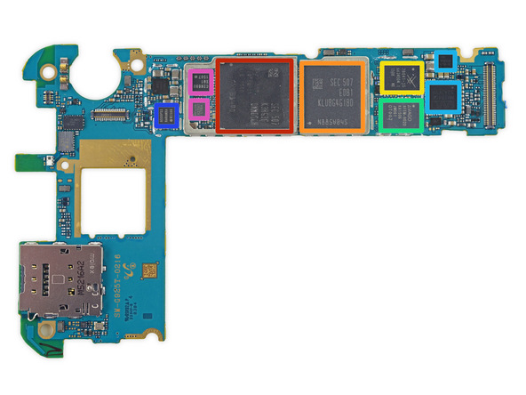 Galaxy S6 Edge拆解:膠水用太多 維修難