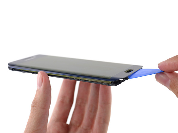 Galaxy S6 Edge拆解:膠水用太多 維修難