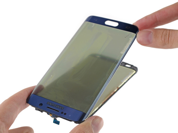 Galaxy S6 Edge拆解:膠水用太多 維修難