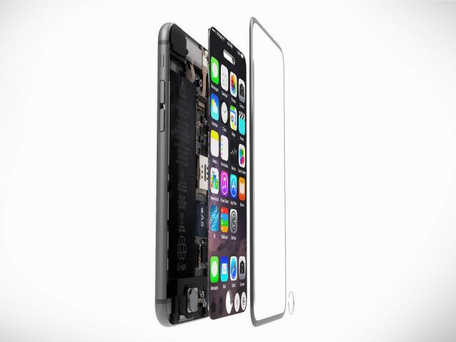 1429241424499936.jpg 真正無邊框無下巴,蘋果iPhone 7設計圖帥炸了