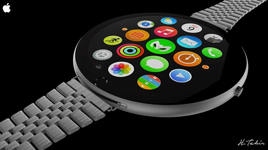 驚現(xiàn)Apple Watch二代 圓形表盤(pán)+指紋識(shí)別