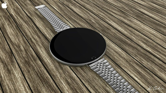 驚現(xiàn)Apple Watch二代 圓形表盤(pán)+指紋識(shí)別