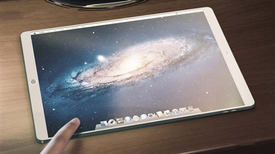 iPad Pro再次曝光:給屏幕點個贊!