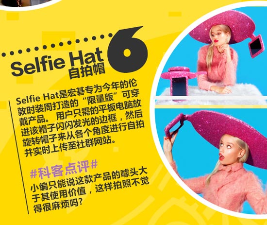創意無限！盤點這些年奇葩的可穿戴設備