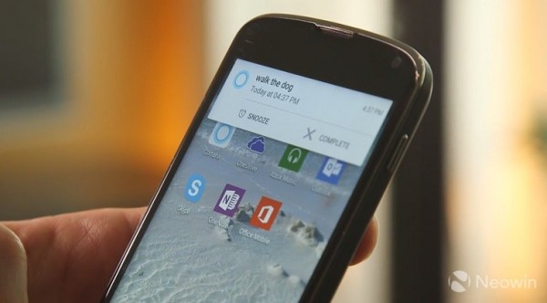 微軟版Siri或Google Now?微軟推送公測版Cortana