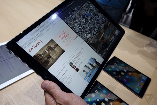 史上最大排!蘋果iPad Pro真機圖賞/上手視頻