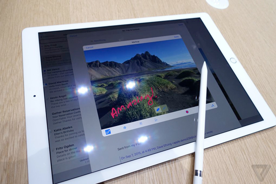 史上最大排!蘋果iPad Pro真機圖賞/上手視頻