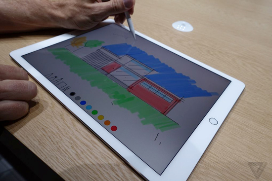 史上最大排!蘋果iPad Pro真機圖賞/上手視頻