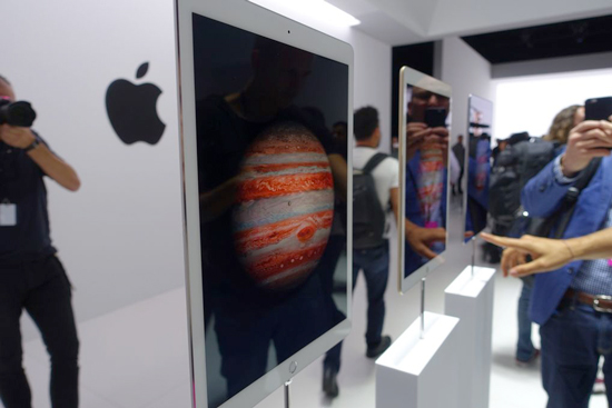 史上最大排!蘋果iPad Pro真機圖賞/上手視頻