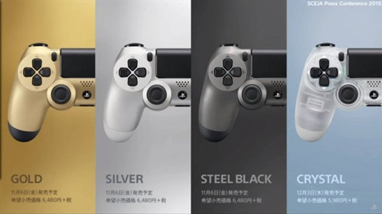 索尼也要玩配色:PS4多彩硬盤蓋/新配色手柄發布