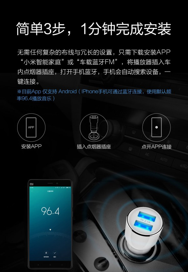 售價59元!小米連USB車充也做了