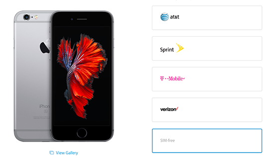 美版無鎖iPhone 6s上架:僅售4110元起