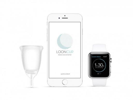 Looncup智能月經杯，關注女性生理期健康