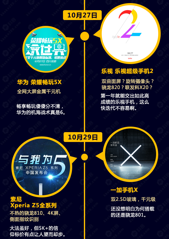圖姐：高能預警！10月新機發布大預告