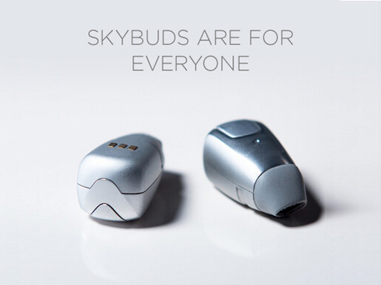 Skybuds運動耳機,結合iPhone手機殼充電