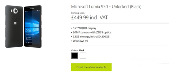 什么節奏?Lumia 950/950XL未開賣先降價