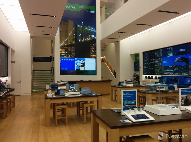 比蘋果Apple Store更氣派!全球最大微軟旗艦店開業(yè)