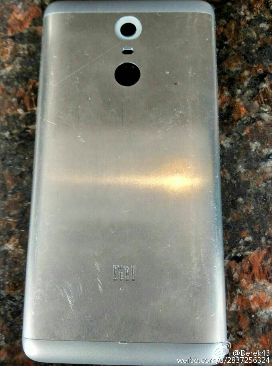 紅米Note2 Pro多圖曝光，金屬+指紋遭吐槽