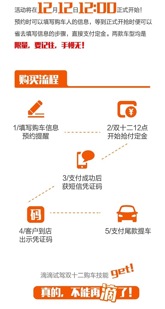 滴滴賣車來了!第一波活動將在雙12啟動