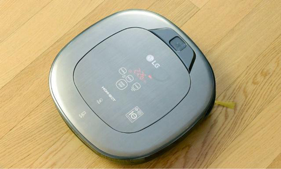 LG推新型掃地機器人:可清潔還兼做家庭保鏢