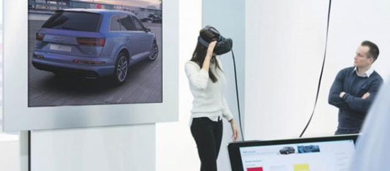 奧迪聯手HTC Vive，通過虛擬現實新車試駕