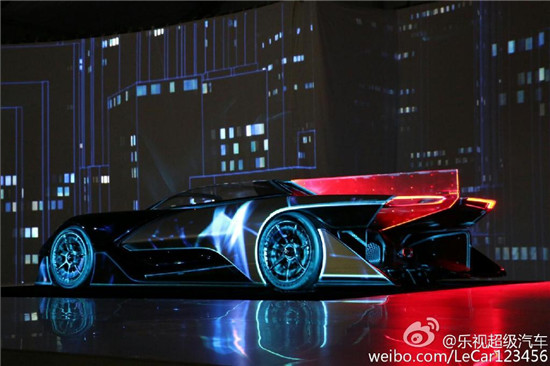 叫板特斯拉！法拉第聯手樂視發布概念電動汽車FFZERO1