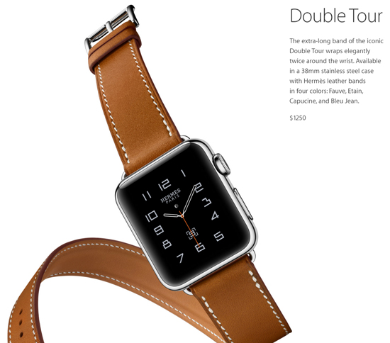 愛馬仕版Apple Watch,現在官網也可以買了!
