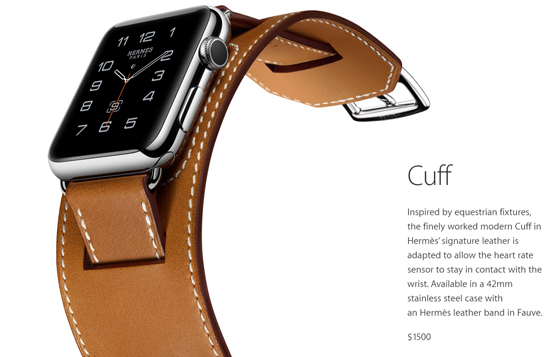 愛馬仕版Apple Watch,現在官網也可以買了!