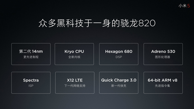 驍龍820+1999元起 小米手機(jī)5發(fā)布會(huì)全程回顧