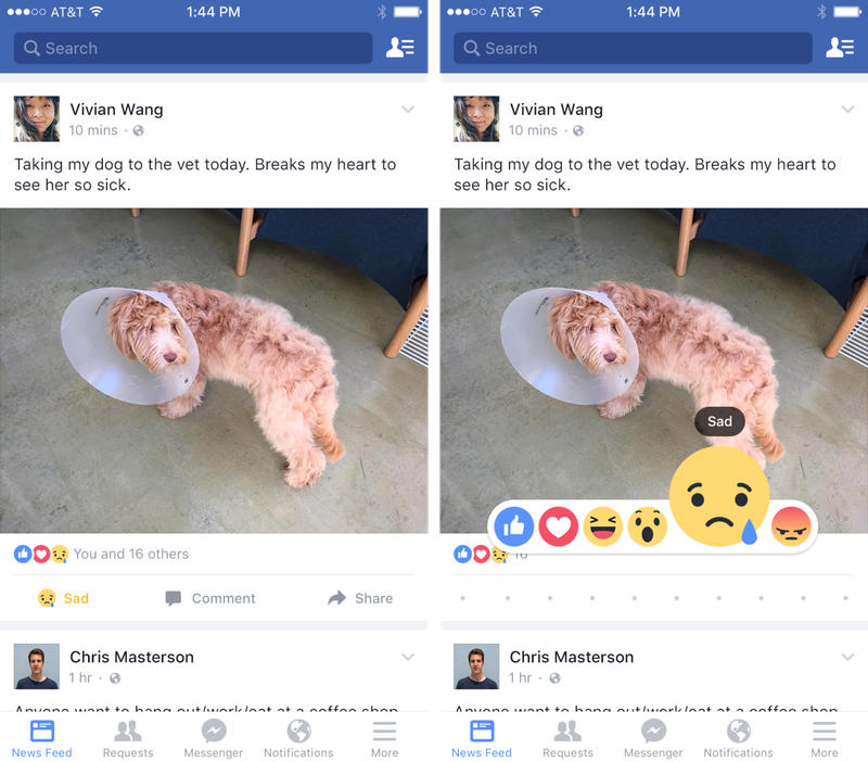 Facebook點贊升級了!還能表達生氣不滿