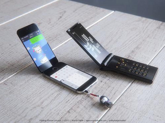 腦動(dòng)大開！這里有款雙屏幕翻蓋iPhone