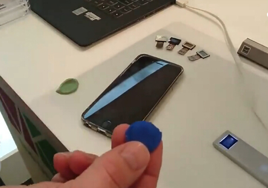 好嚇人！這坨泥竟可復制指紋解鎖iPhone