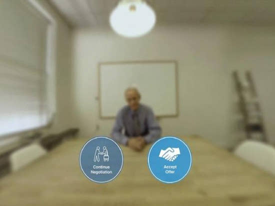 不敢跟老板談加薪？先戴上VR眼鏡模擬一下吧