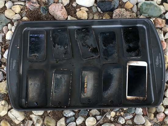 10款iPhone火燒測試:庫克造的都掛了