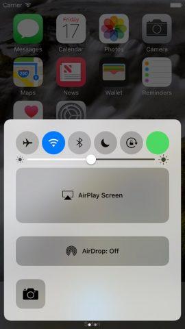 喜大普奔，iOS 10或在控制中心加入數(shù)據(jù)開關(guān)