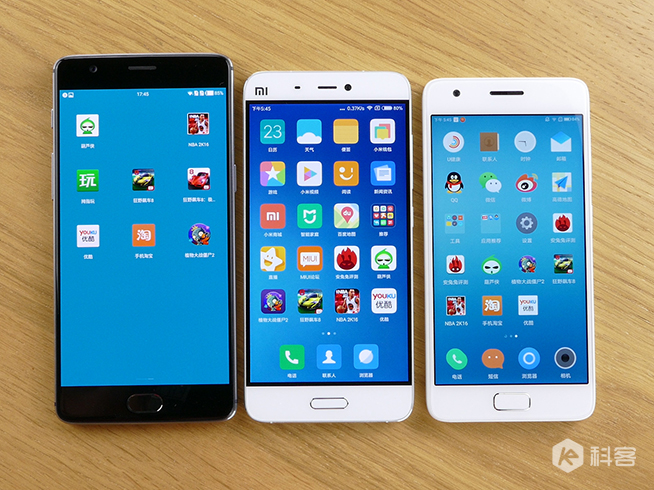 一加3/小米5/ZUK Z2對比（中）：誰才是性能之王？