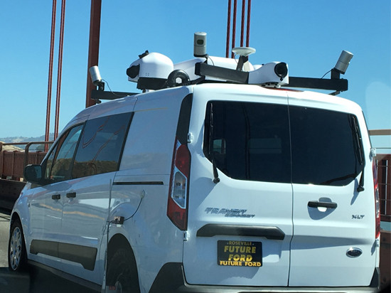 街頭驚現神秘面包車:幫助Apple Car收集數據