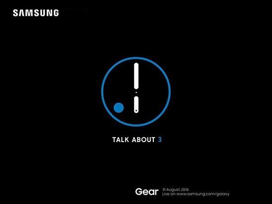 三星Gear S3將發布 對抗Apple Watch 2？