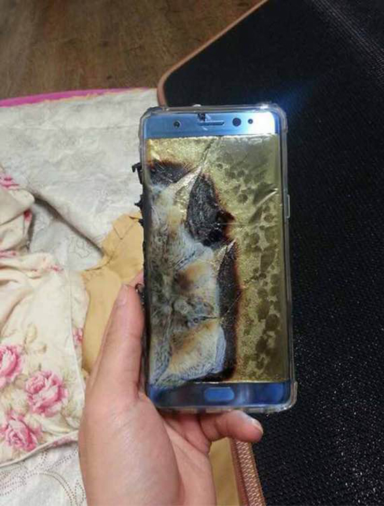 三星Note7成“炸機“ 這鍋誰來背?