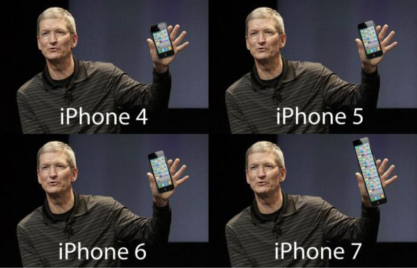 爆笑!iPhone 7還沒發布就慘遭PS惡搞