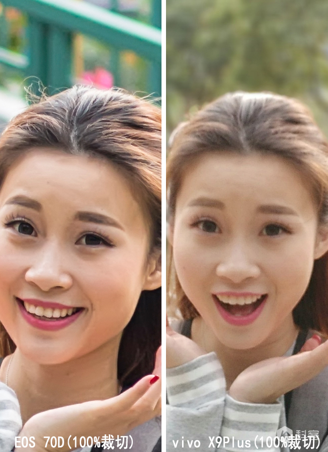 手機雙攝贏單反?vivo X9Plus自拍VS佳能70D