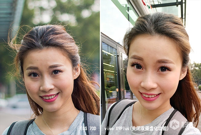 手機雙攝贏單反?vivo X9Plus自拍VS佳能70D